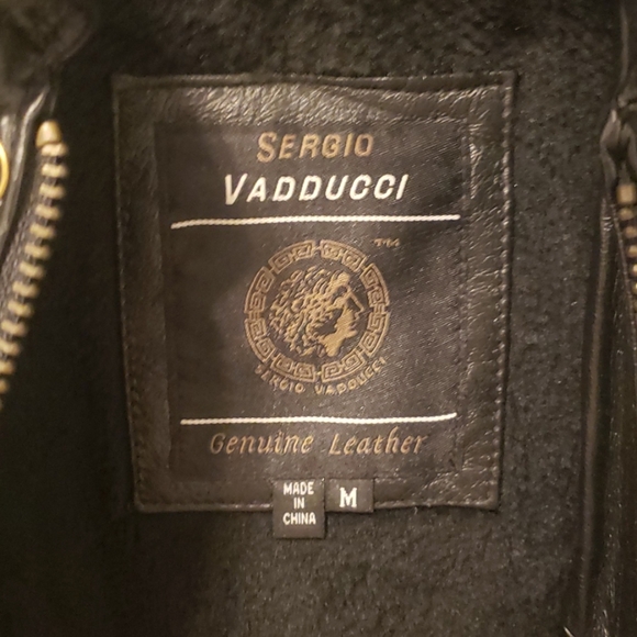 Men's Leather Jacket - Picture 3 of 3